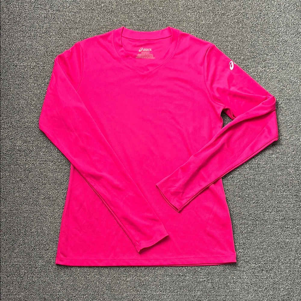 Asics Pink Long Sleeve Shirt
